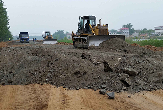 软土路基等载换填